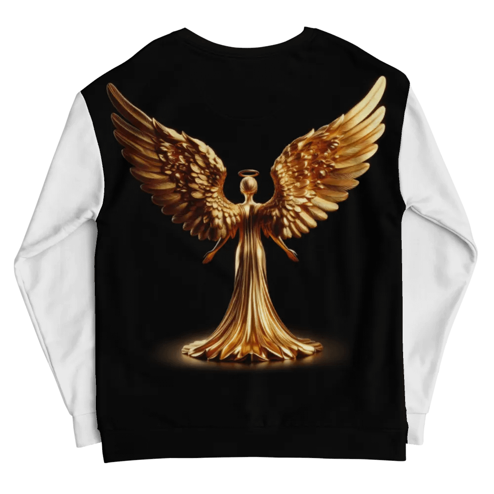 A Golden Angel and Cross - Unisex Sweatshirt #6 product image (10)