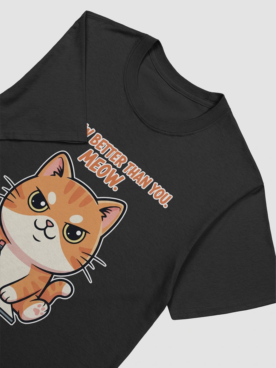 Rebel Sketch Cat Unisex T-Shirt product image (7)