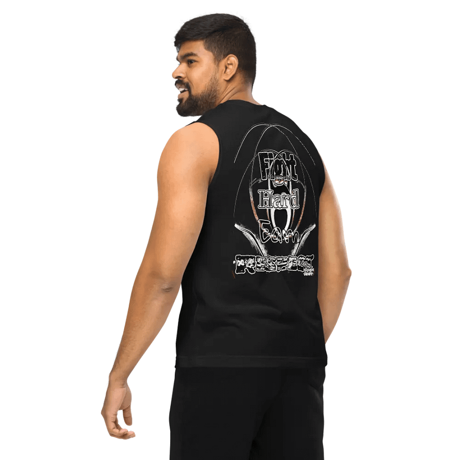 Fight Hard Earn Respect - Embroidered - Muscle Tank product image (10)