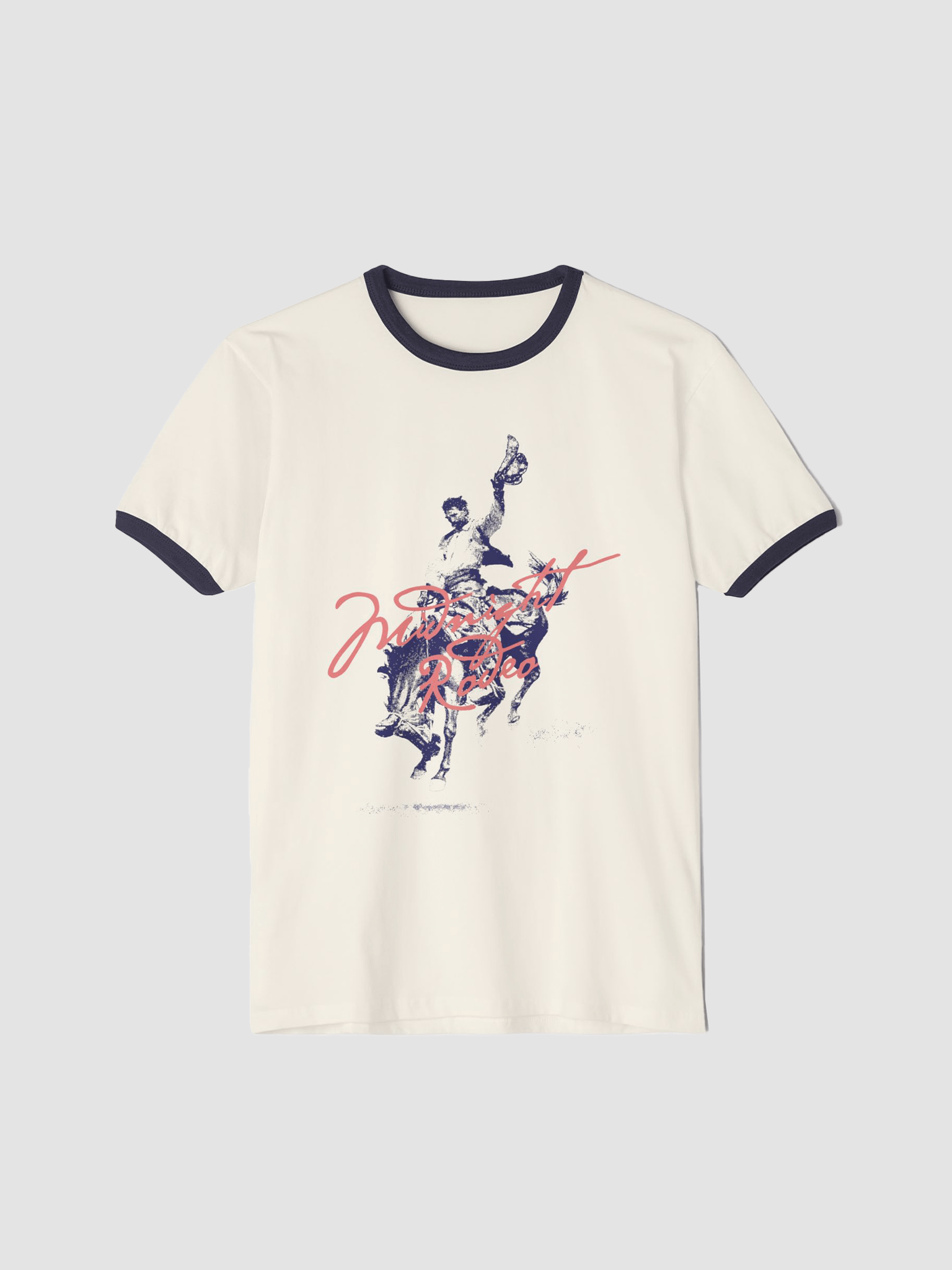 Midnight Rodeo Retro Ringer T-Shirt product image (1)