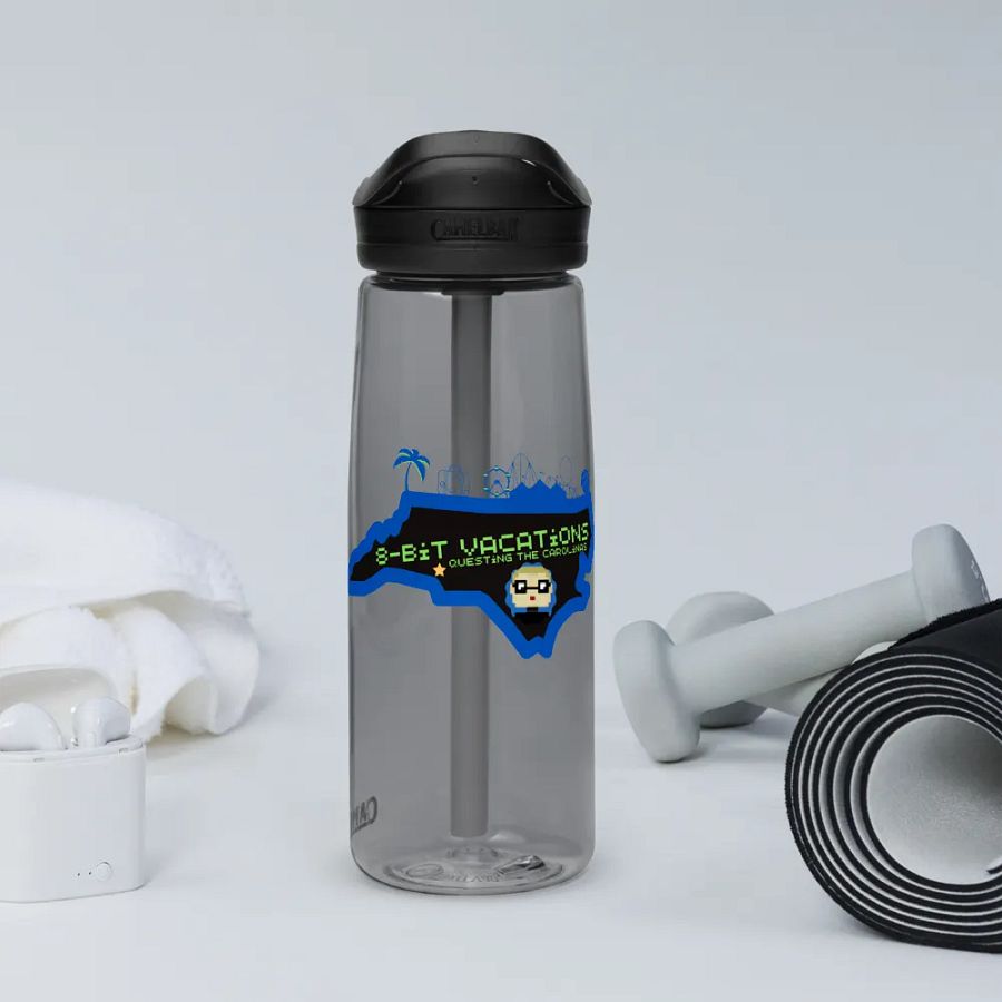 8-Bit Map Logo Water Bottle product image (12)
