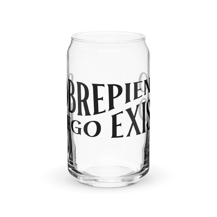 Sobrepienso, Luego Existo Vaso de Cristal product image (2)