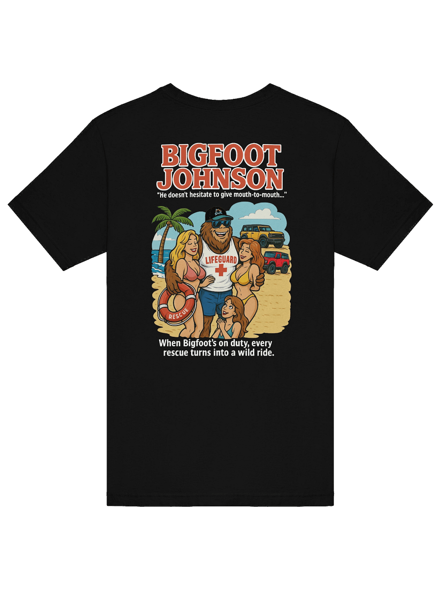 Bigfoot Johnson Lifeguard Tee (Black) product image (6)