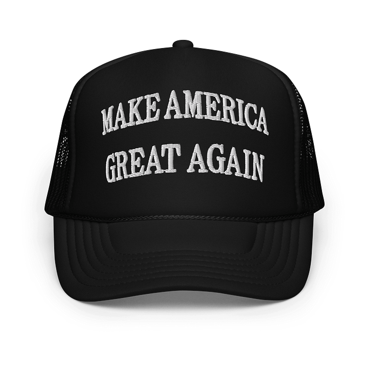 Donald Trump 2025 Chapeau Make America Great Again Slogan avec USA Flag Réglable Casquette de Baseball Mesh-Back Cap product image (1)