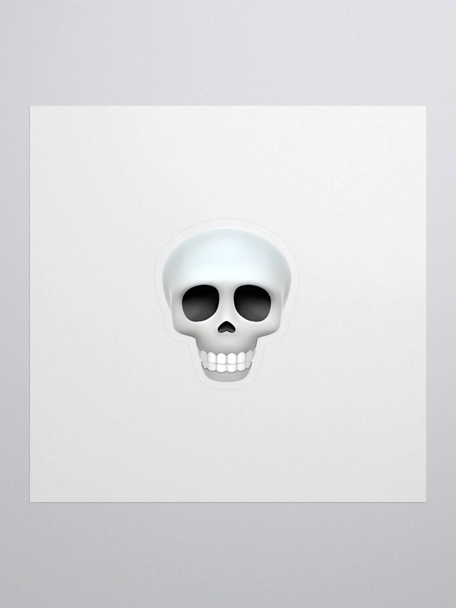 Ethereal Skull Kiss Cut Stickers product image (2)