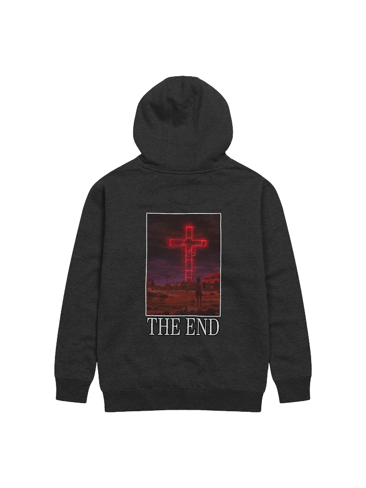 "THE END" Back Unisex Printed Hoodie product image (2)