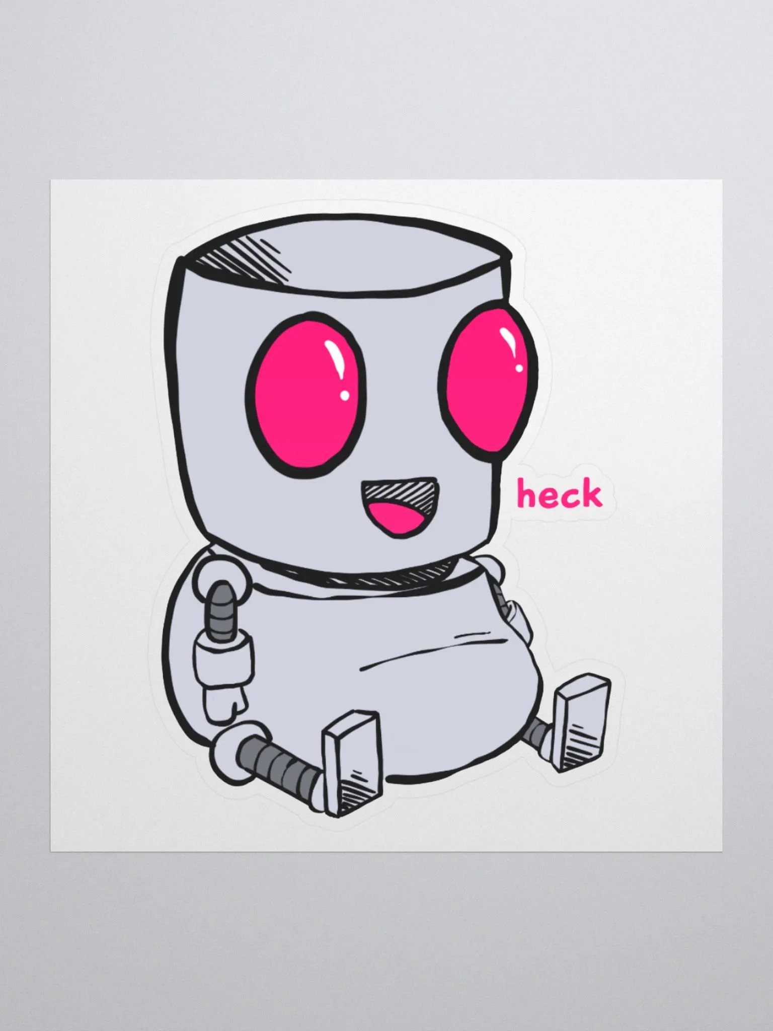 Heck Sticker product image (1)