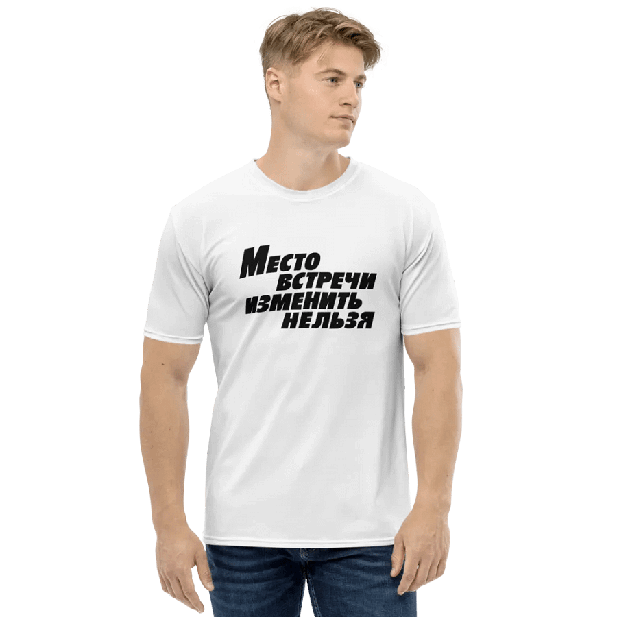 All-Over Print Crew Neck T-Shirt - 