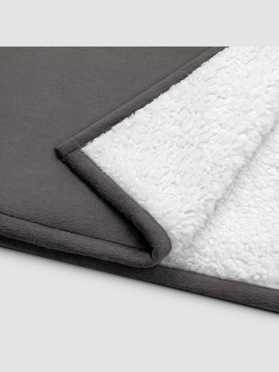 [The Kandi Shop] Embroidered Blanket Grey product image (6)