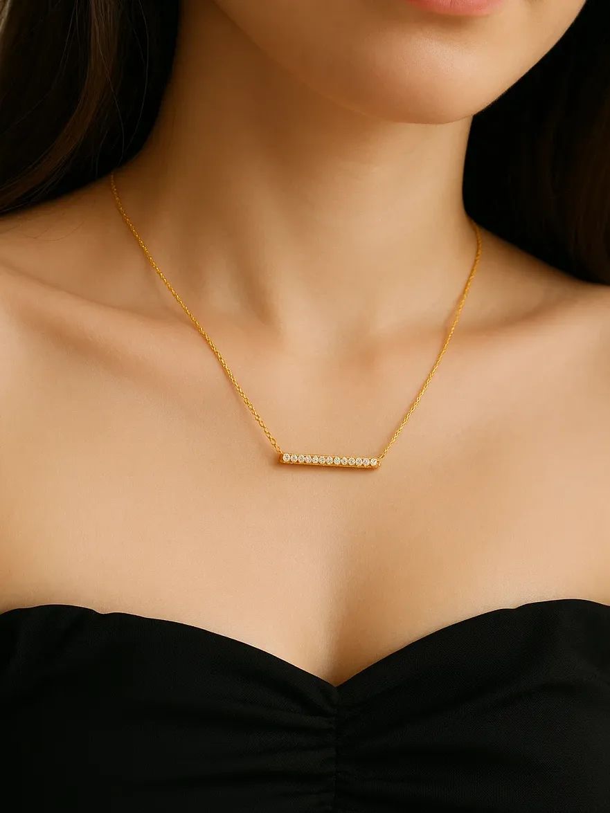 The Nova Bar Necklace product image (2)