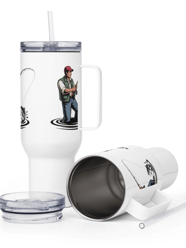 Tranquil Fishing Expedition Travel Mug product image (6)