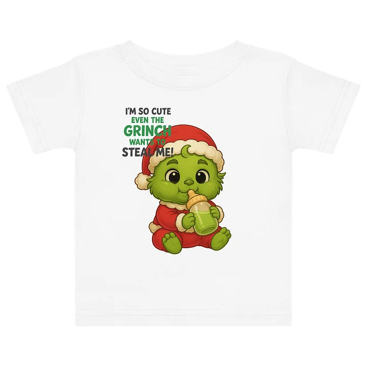 Grinch-Worthy Baby Santa Tee product image (1)