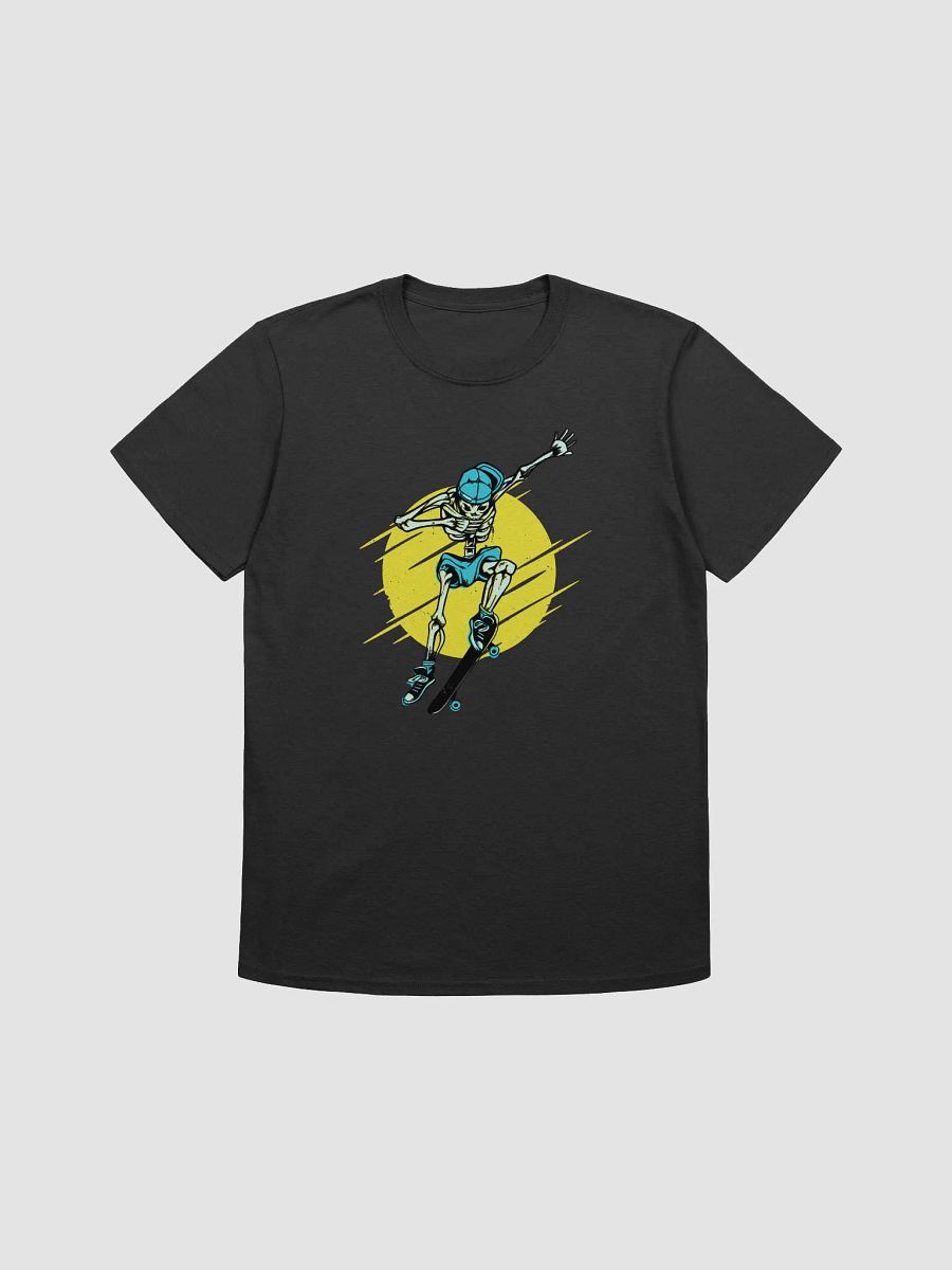 Skater Skeleton Unisex Tee product image (7)