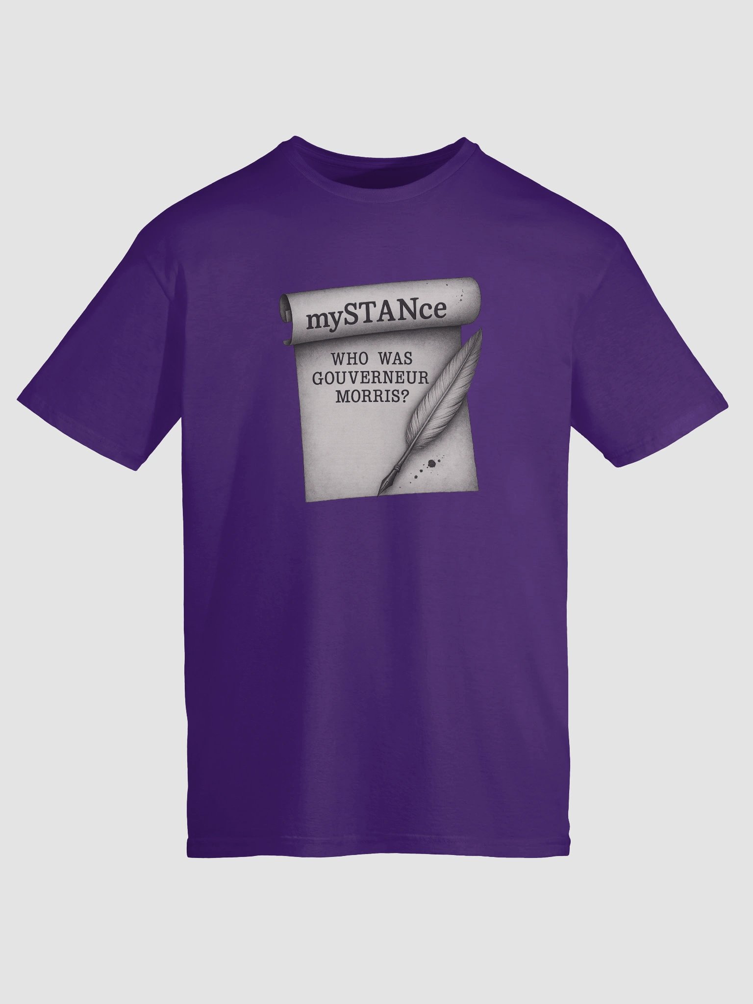 Gouveneur Morris QR Code T-Shirt product image (79)