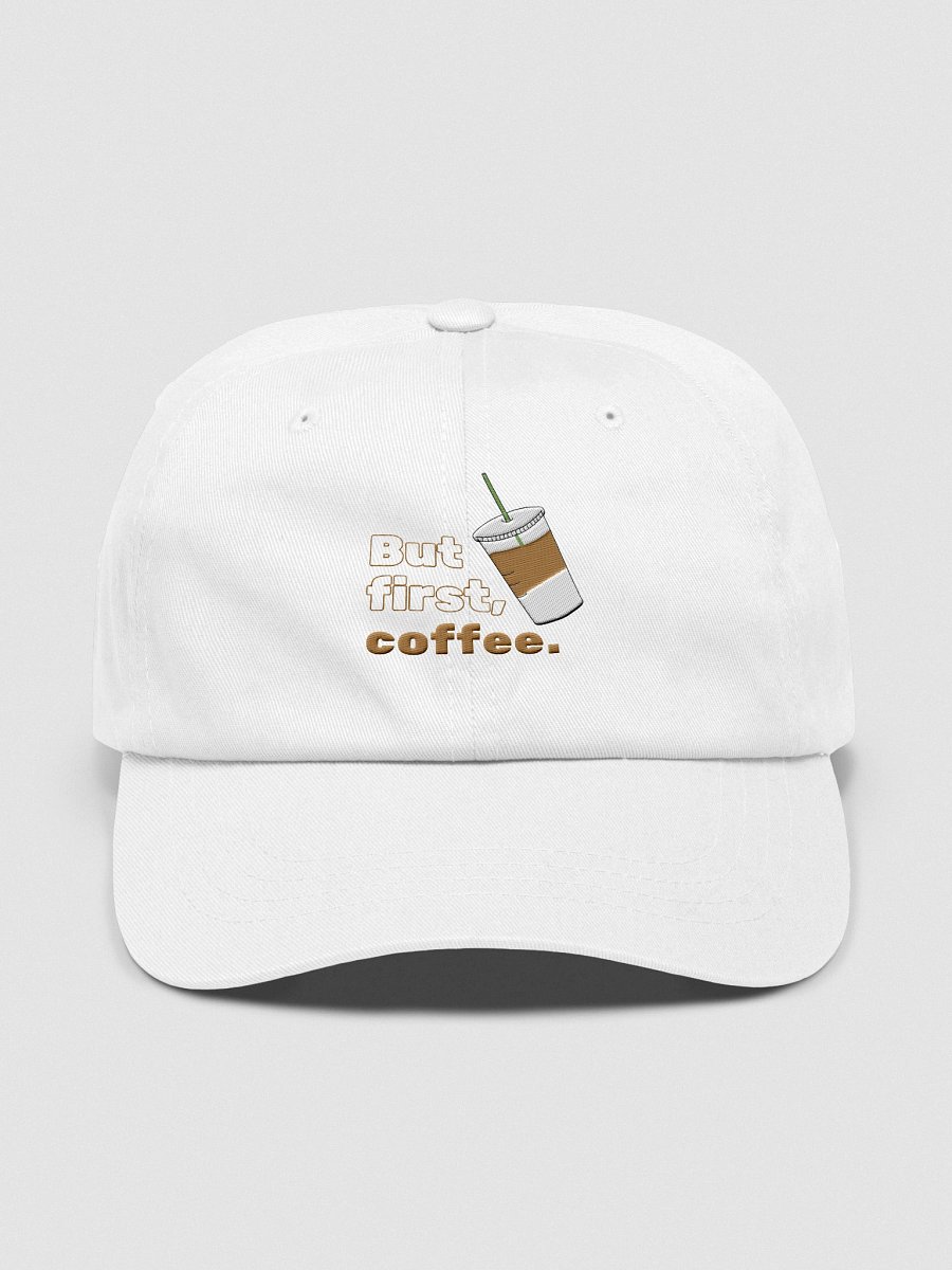 But First, Coffee Embroidered Hat product image (2)