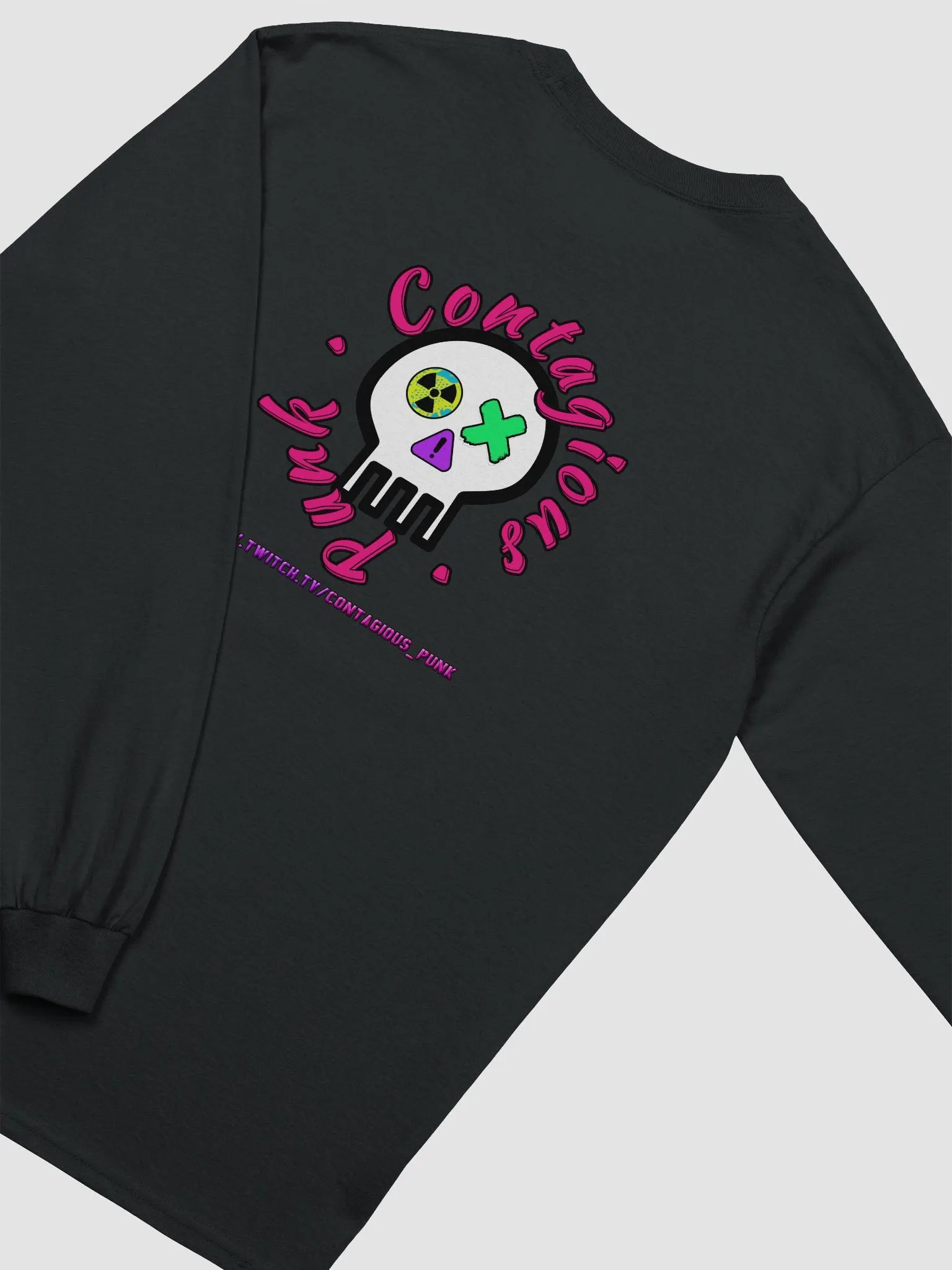 Gildan Ultra Cotton Long Sleeve T-Shirt - Contagious_punk product image (2)