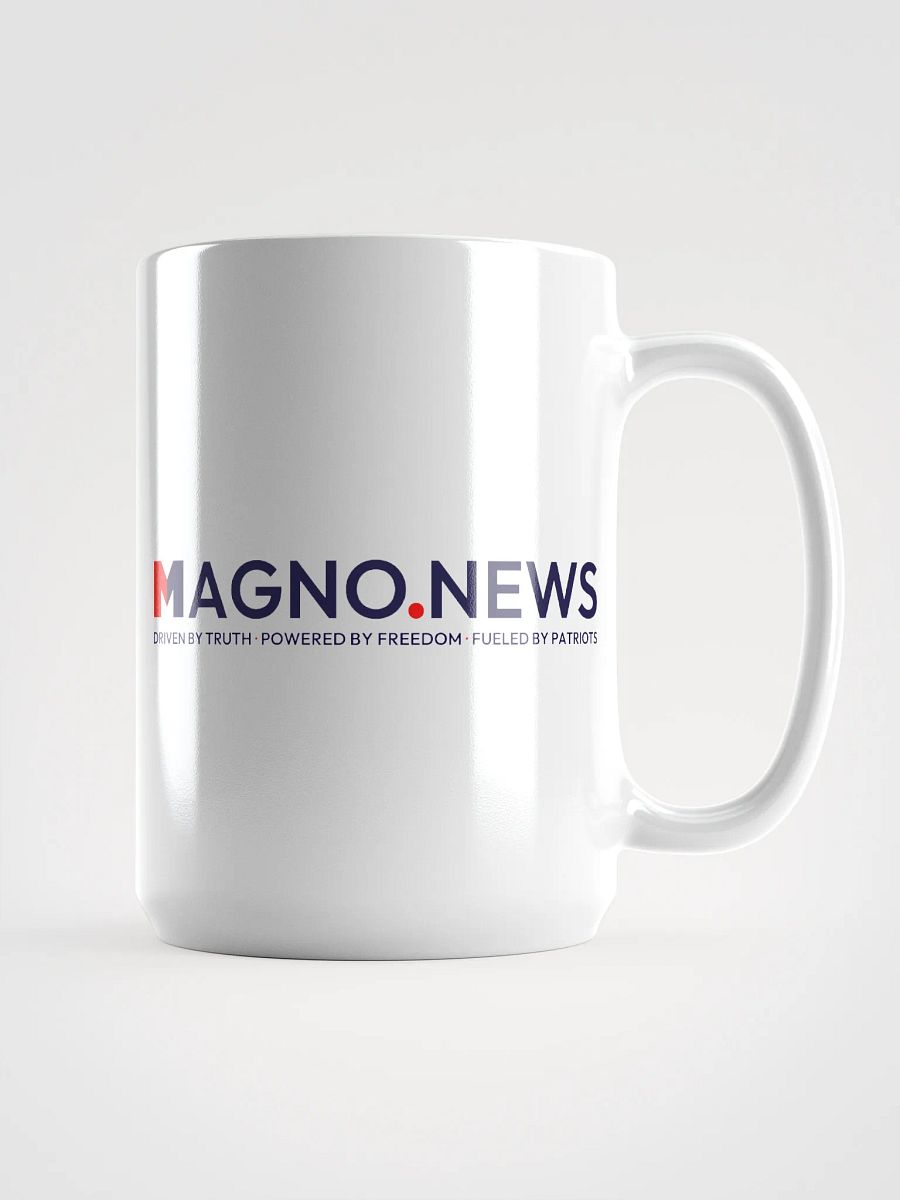 White Glossy Mug by MAGNO NEWS product image (1)