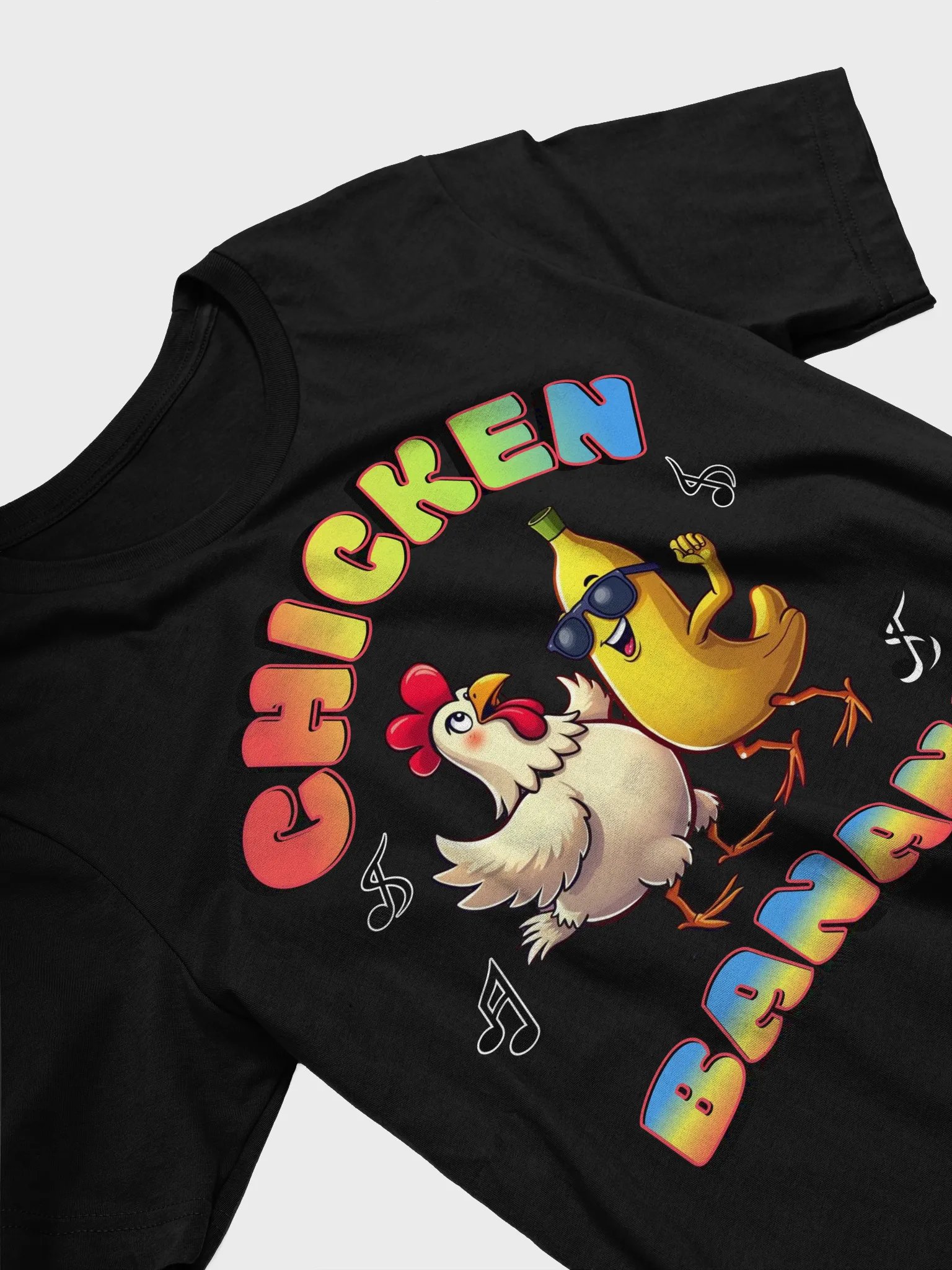 Chicken Banana Dancing Funky Groove T-Shirt product image (2)