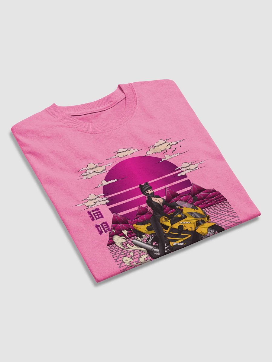 Biker Cat Girl T product image (23)