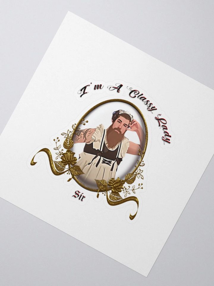 Frauday - Lady Sir Stickers product image (4)