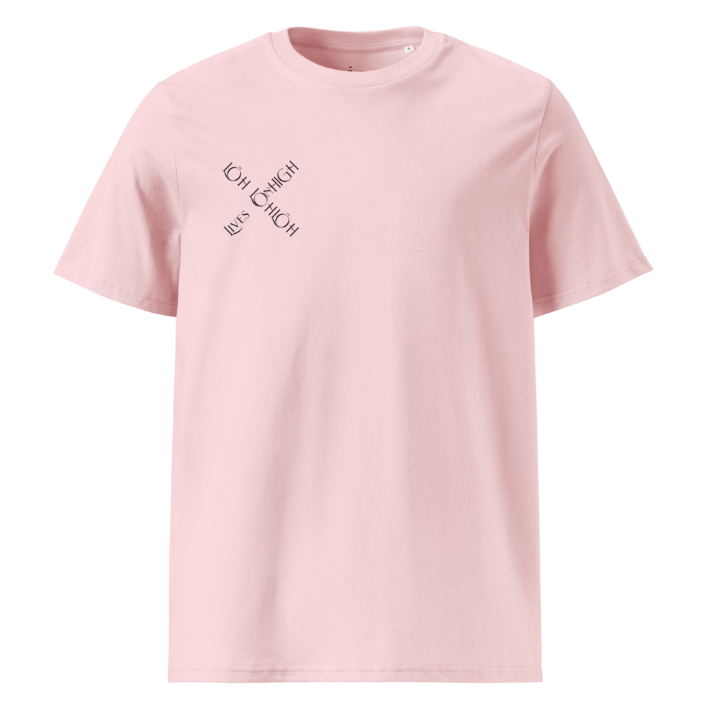 The Lives On HIGH | Laughs | UNISEX Tee | Black product image (3)