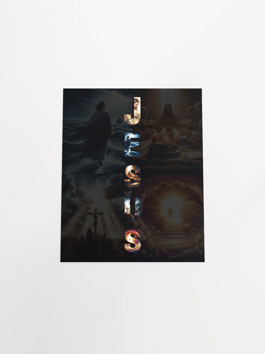 JESUS: A Journey of Hope, Sacrifice, and Resurrection - Digital Art Poster product image (4)