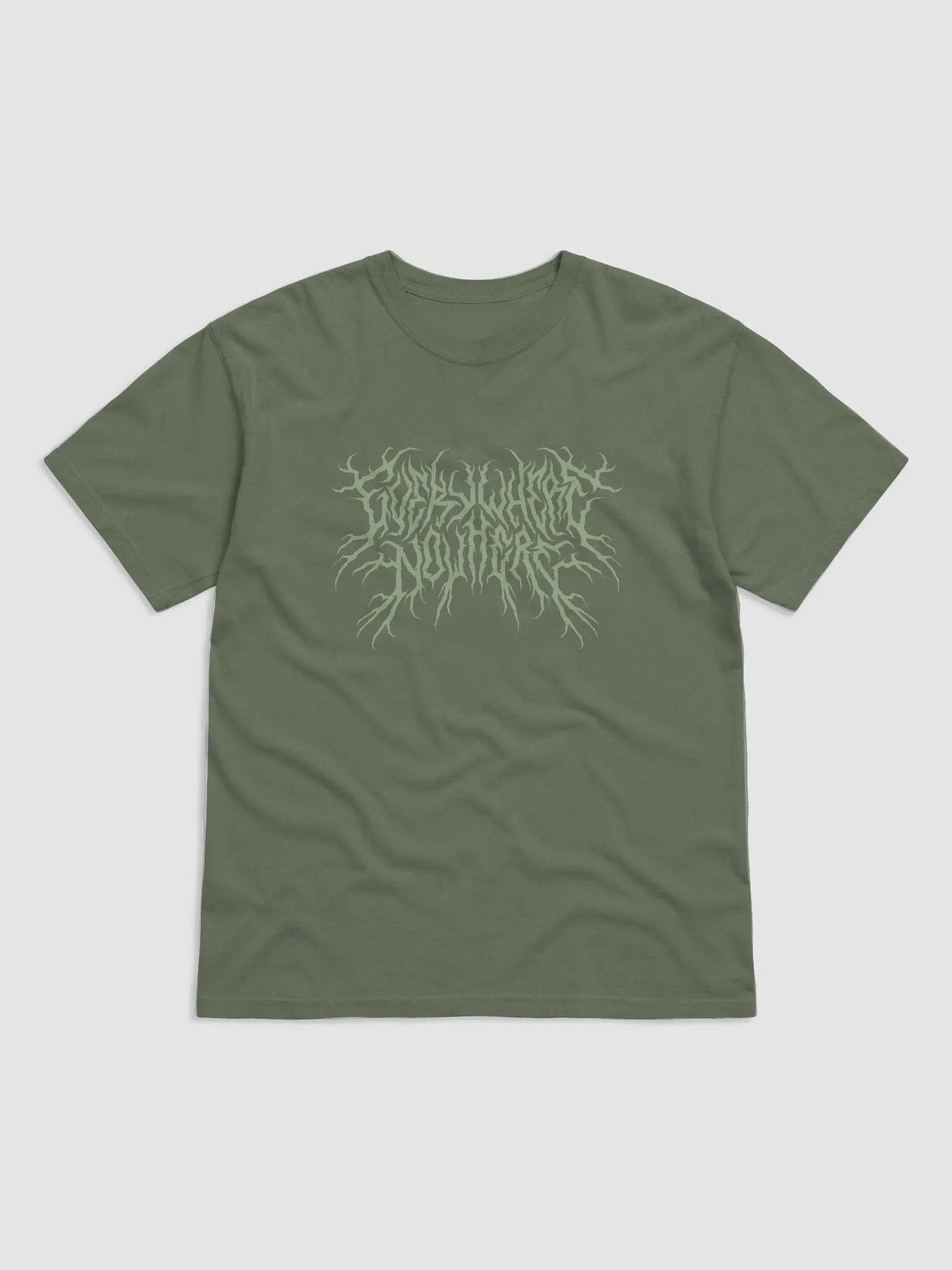 Metal Logo T-Shirt - Green product image (1)