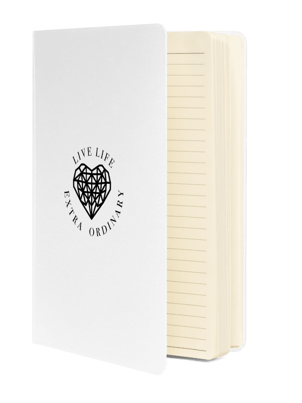 Live Life Extra Ordinary Hardcover Notebook product image (2)