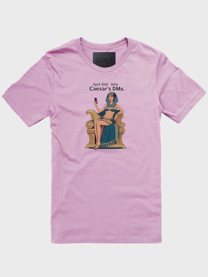 Cleopatra's DMs - funny graphic t-shirt product image (1)