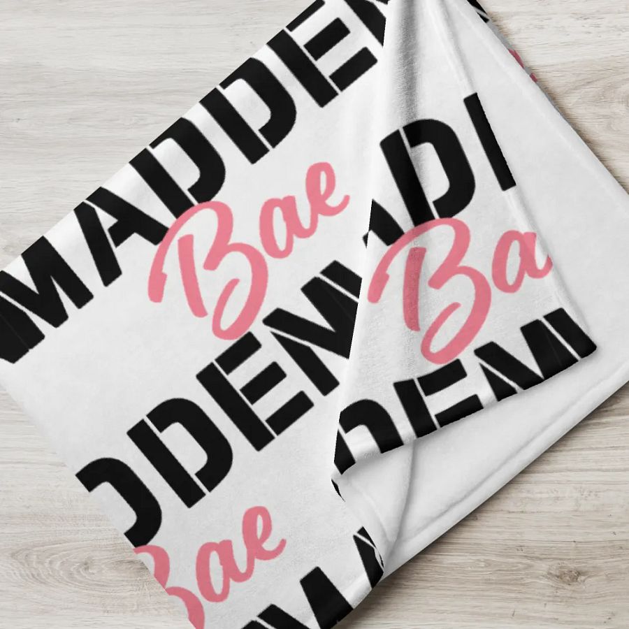 Madden Bae Throw Blanket product image (17)