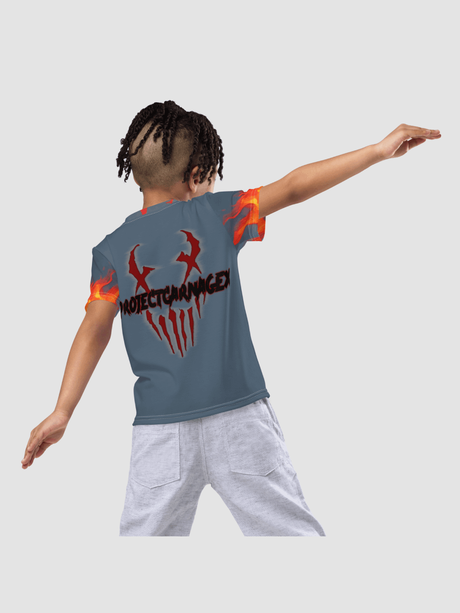 [projectcarnagex] All-Over Print Kids Crew Neck T-Shirt product image (6)
