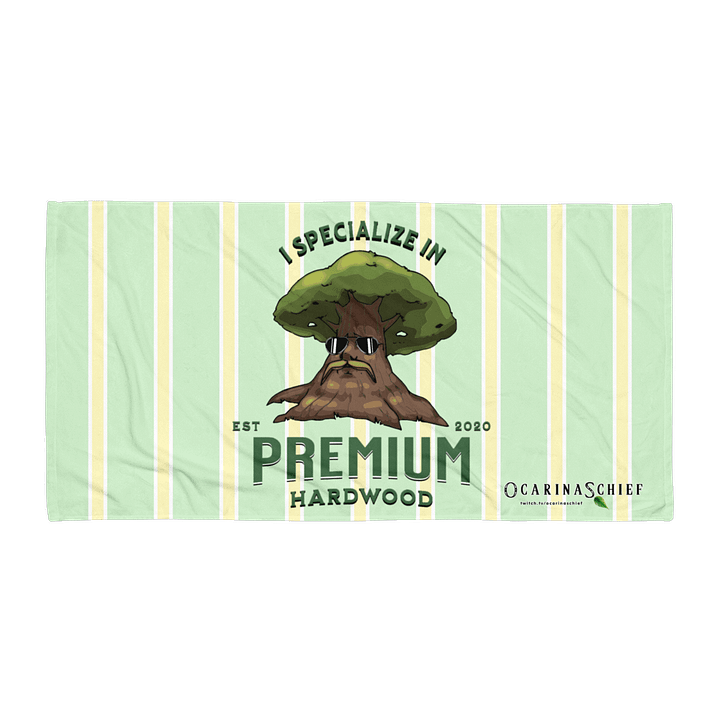 Premium Hardwood Sublimated Towel product image (1)