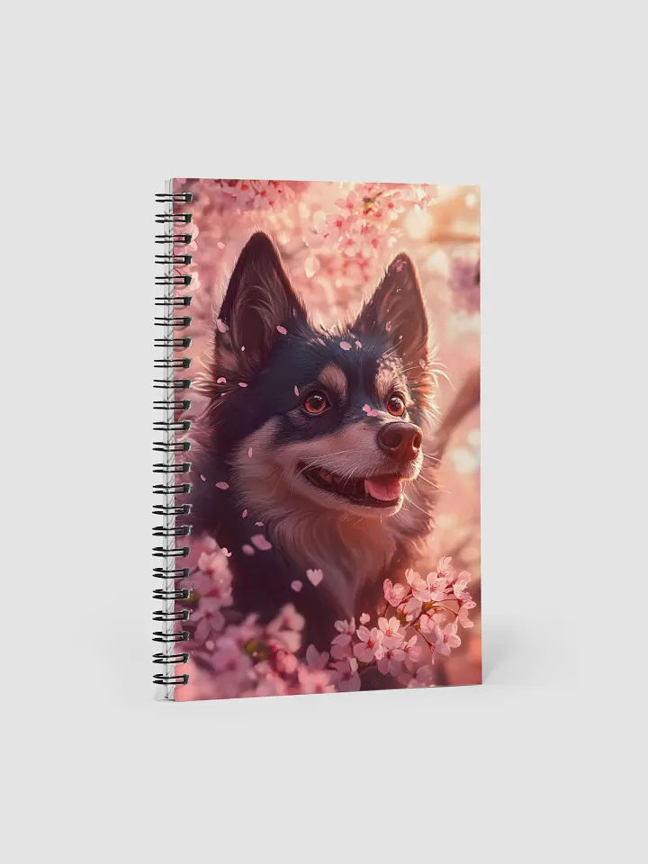 Sakura Canine Spiral Notebook product image (1)