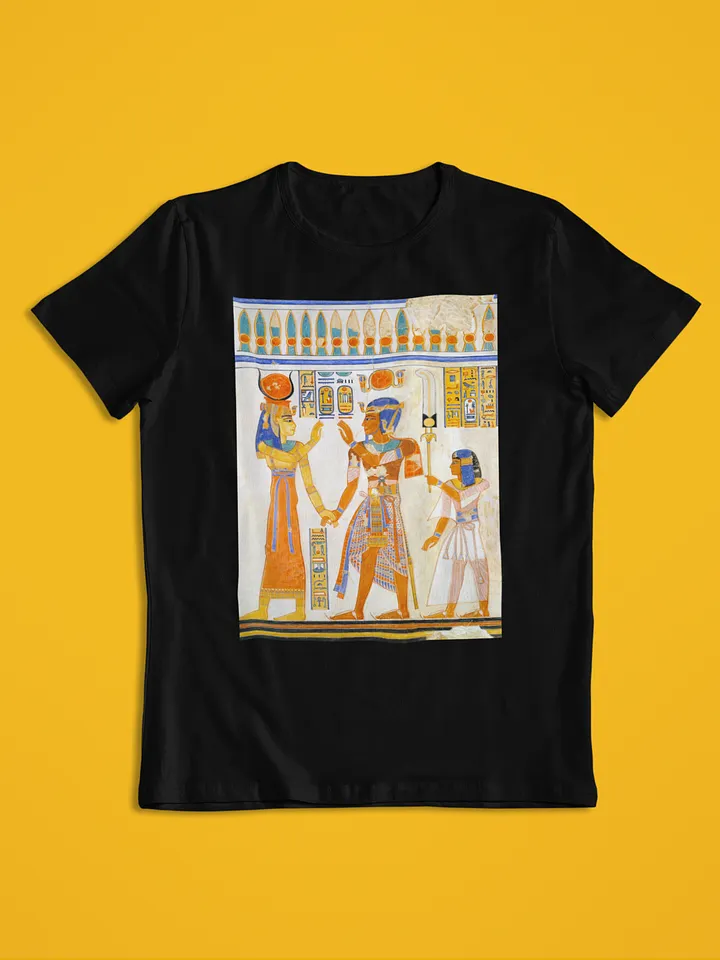 Ramesses III and Prince Amenherkhepeshef Ancient Egypt Art Unisex T-Shirt product image (1)