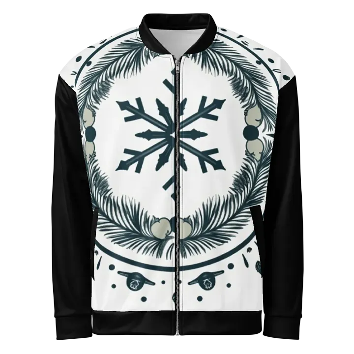 Winter Wonderland All-Over Print Bomber Jacket product image (2)