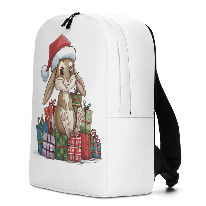 Santa Bunny Minimalist Backpack product image (2)
