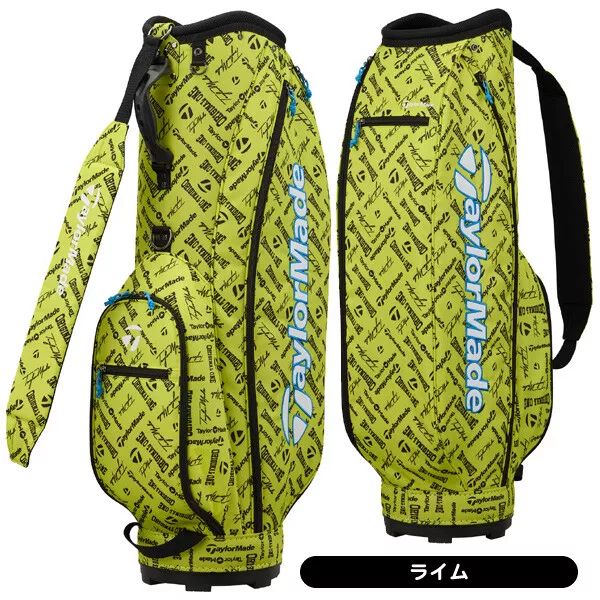 TAYLOR MADE Golf Men's Caddy Bag ICON GRAPHICS 8.5 x 47 inch 2.4kg UN259 Japan product image (2)