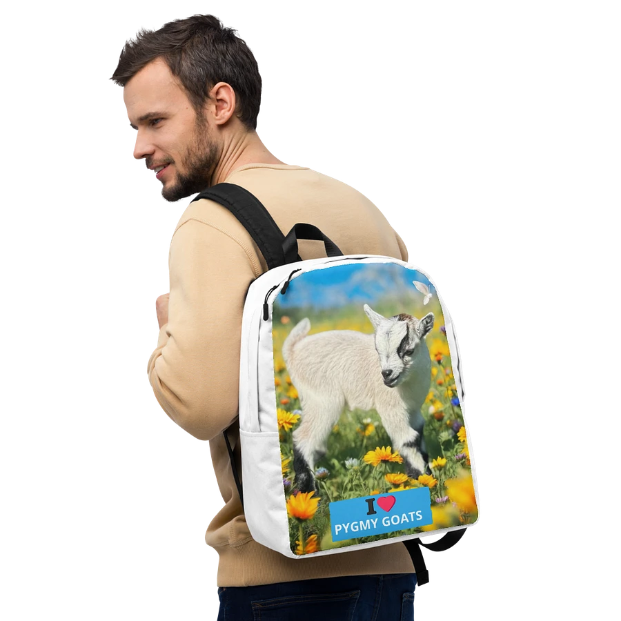 I LOVE PYGMY GOATS BACKPACK product image (10)