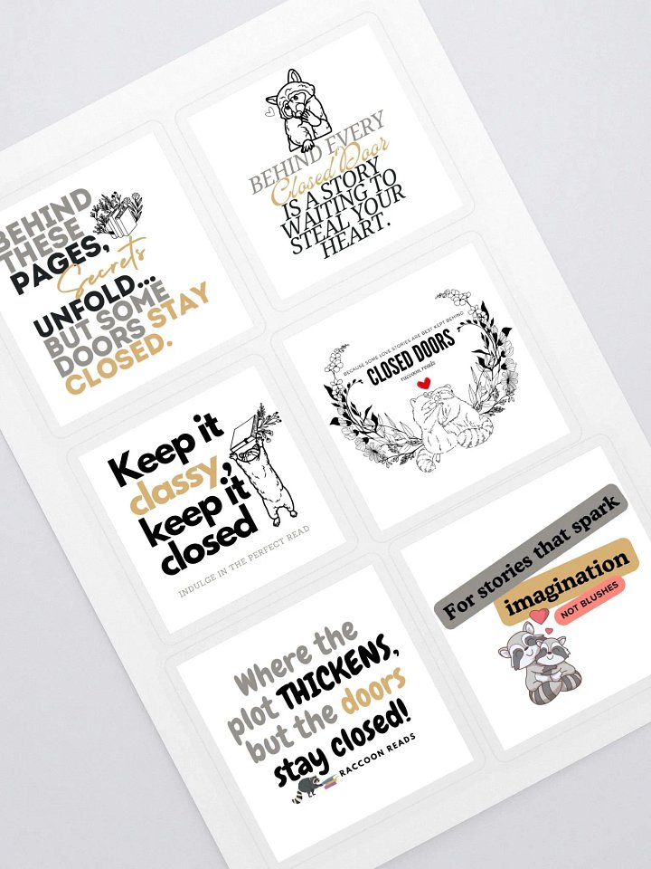 Mystery Tales Sticker Collection product image (1)