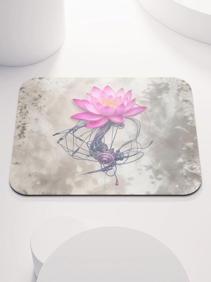 Digital Lotus Mouse Pad product image (1)