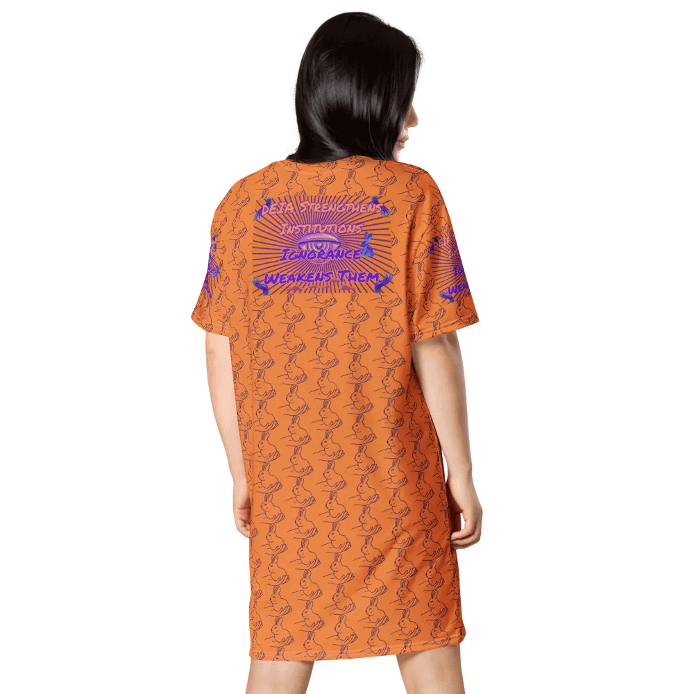 Hands Off DEIA, DEIA Strengthens Institutions, Tee Dress product image (2)