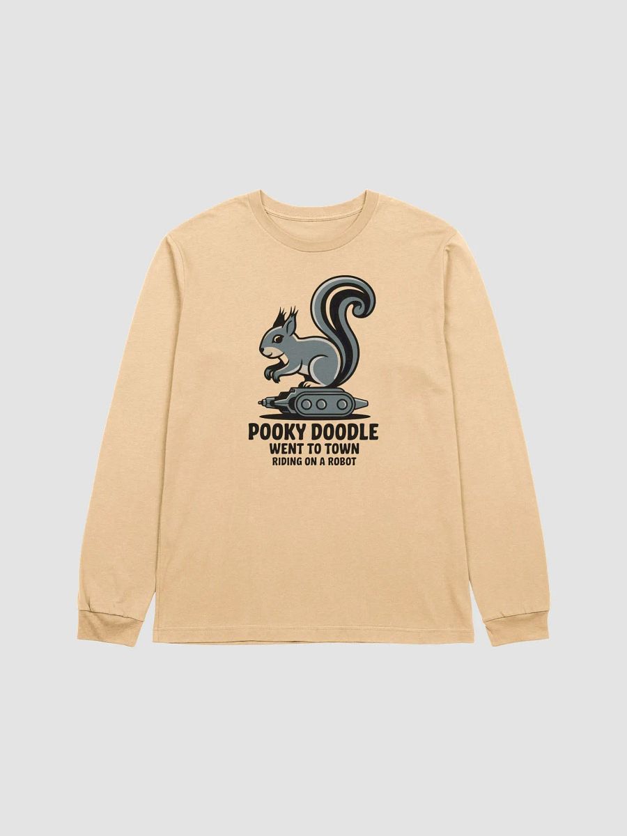Pooky's Robot Adventure Long Sleeve Tee product image (1)