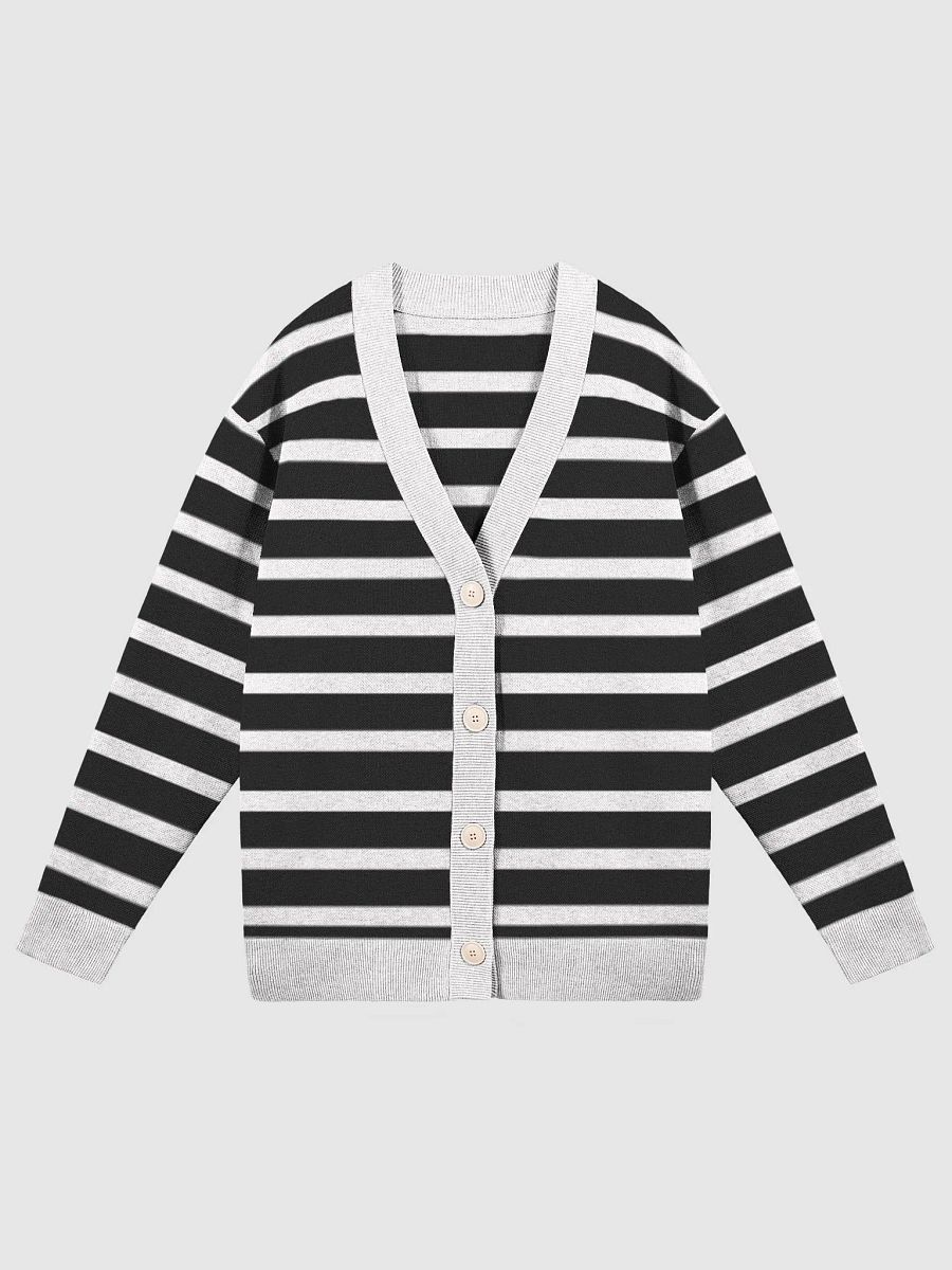 Black Stripes knitted cardigan product image (5)