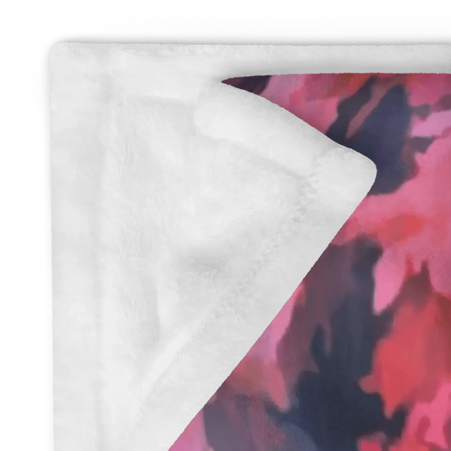 Pink Camo Throw Blanket product image (24)