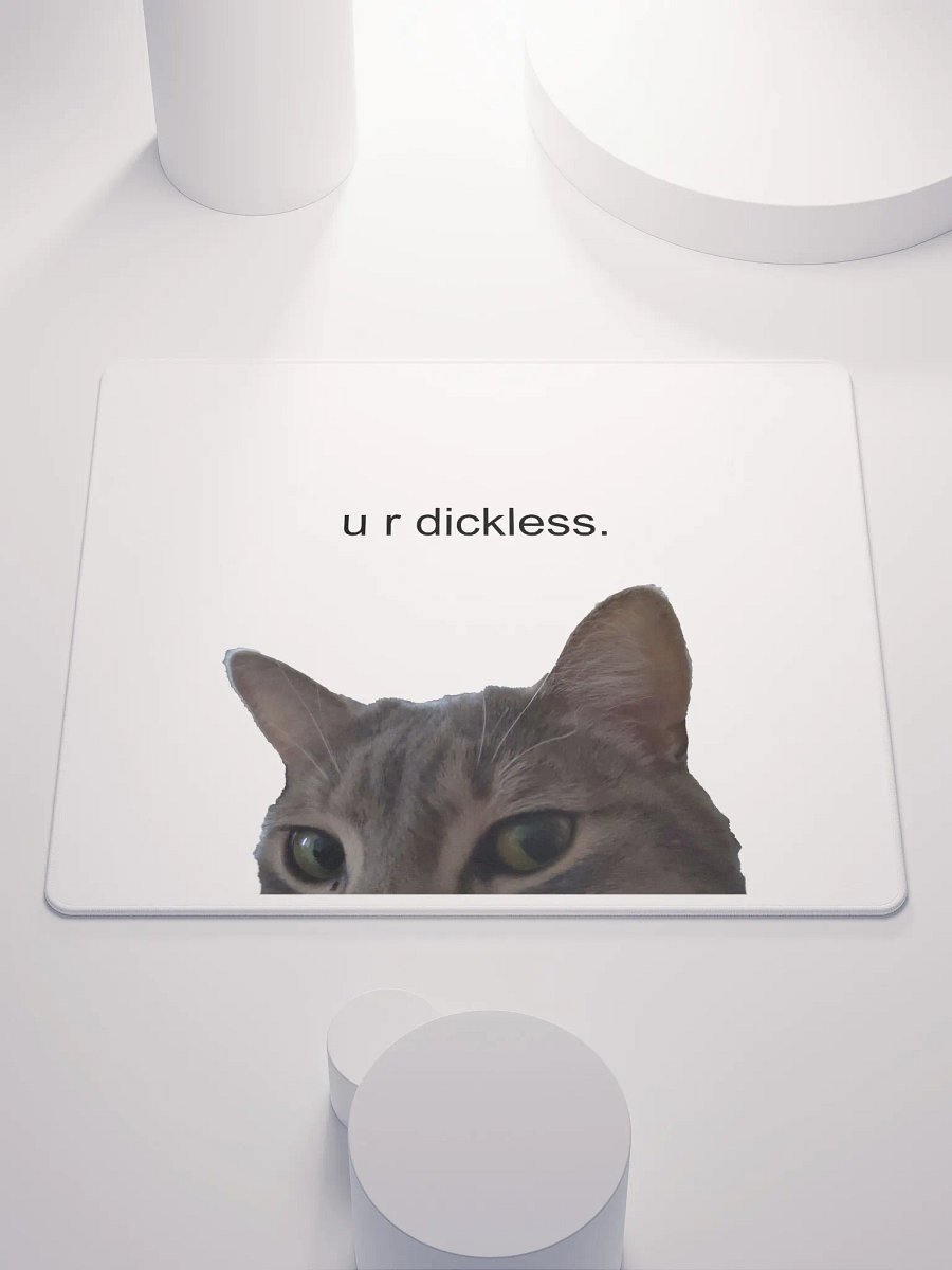 marf is heckin evil - mousepad product image (1)