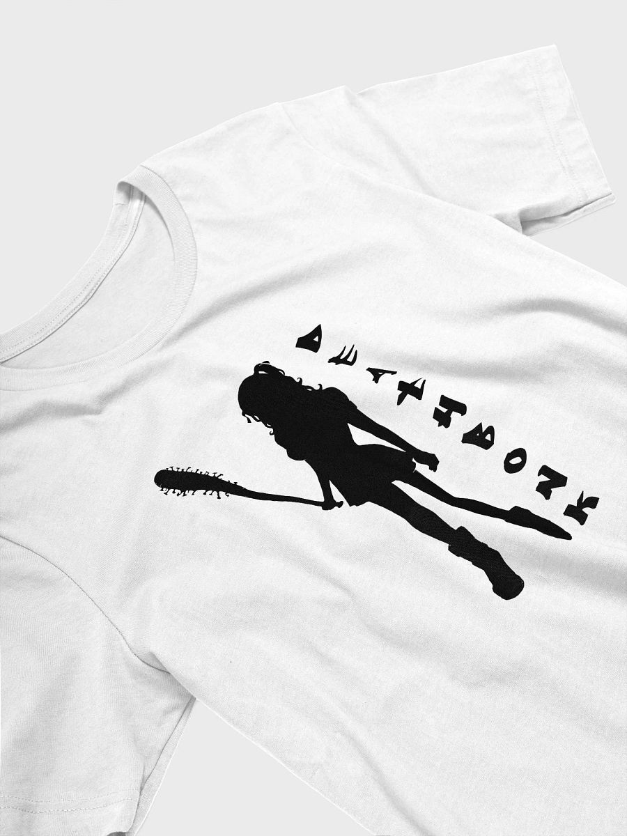 DEATHBONK T-Shirt (black on white) product image (3)