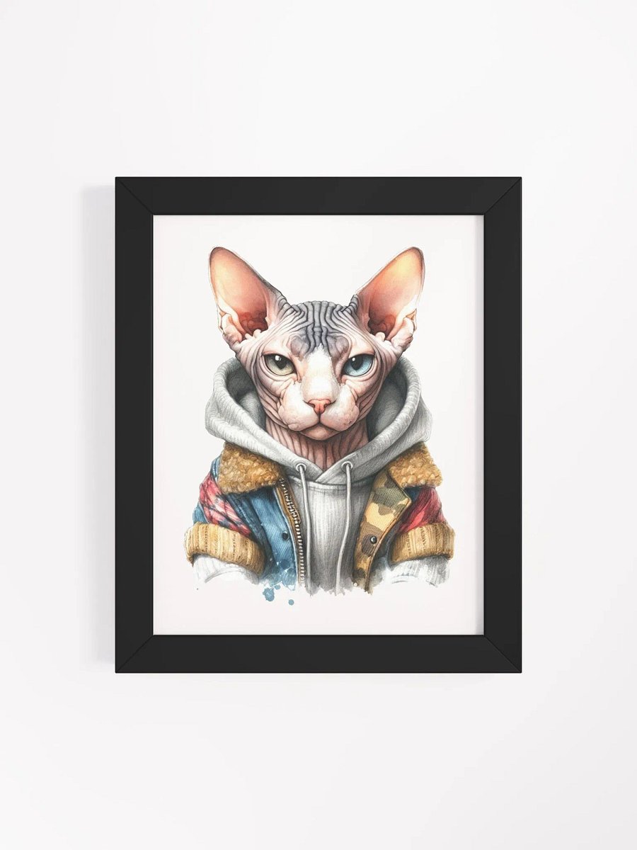 Sphynx Cat Art, Sphynx Cat Printable product image (8)