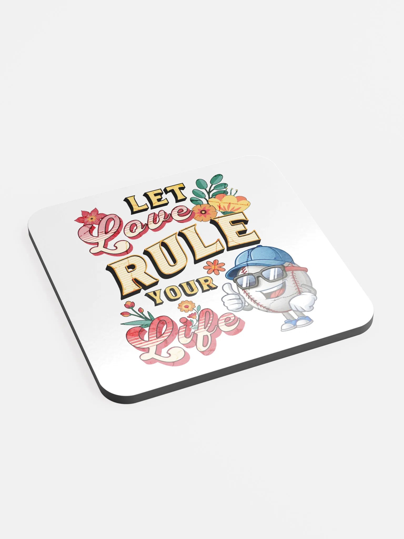 Let Love Rule Your Life Coaster Set product image (3)