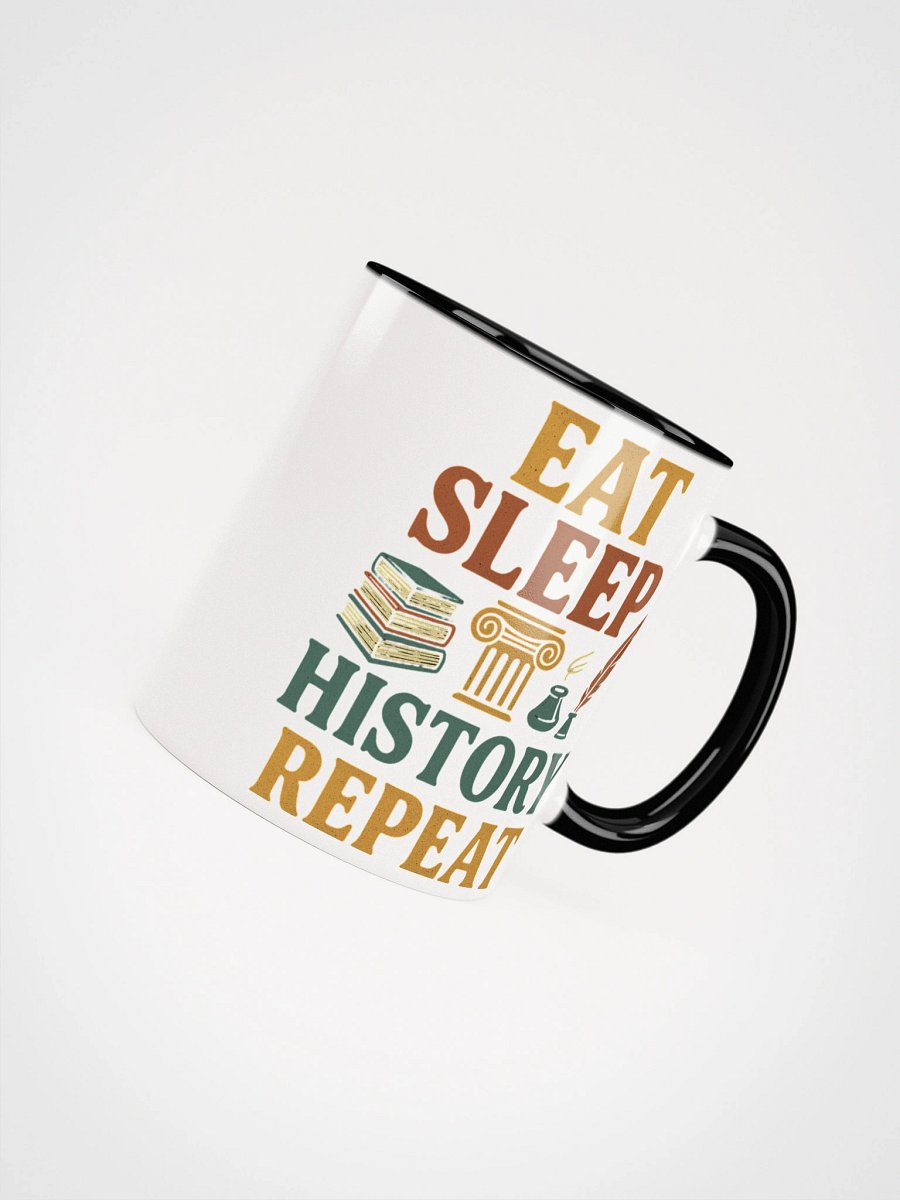 Eat Sleep History Repeat Mug – Teacher Coffee Cup for History Buffs product image (44)