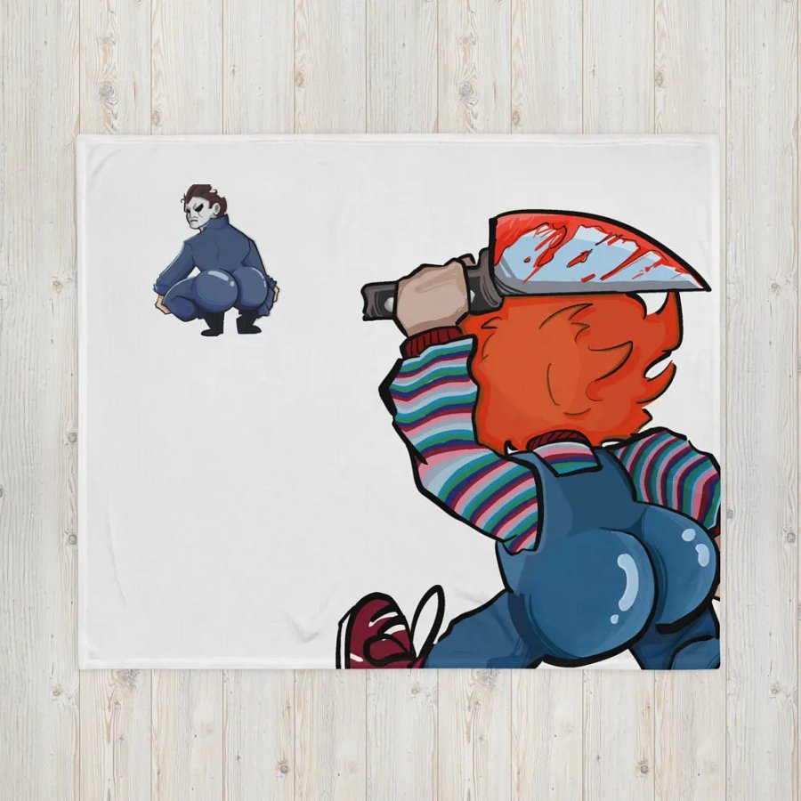 Battle of the Butts Blanket product image (16)